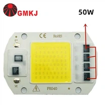 AC COB LED brez gonilnika 50W