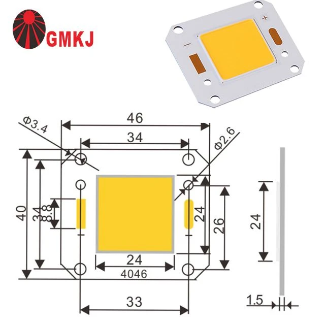 COB LED dioda 10W 20W 30W 40W 50W 60W 80W 100W