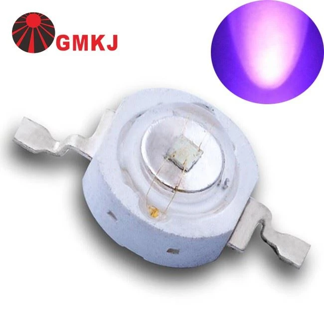 1w Uva High Power Led 365nm 370nm For Curing